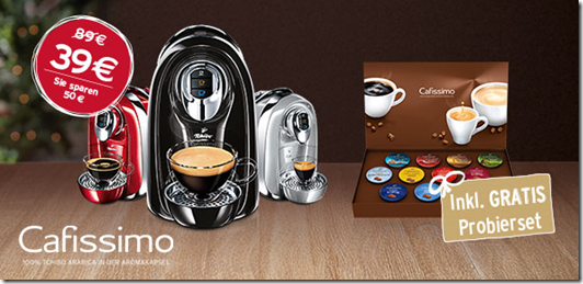 Cafissimo COMPACT Weihnachtsangebot